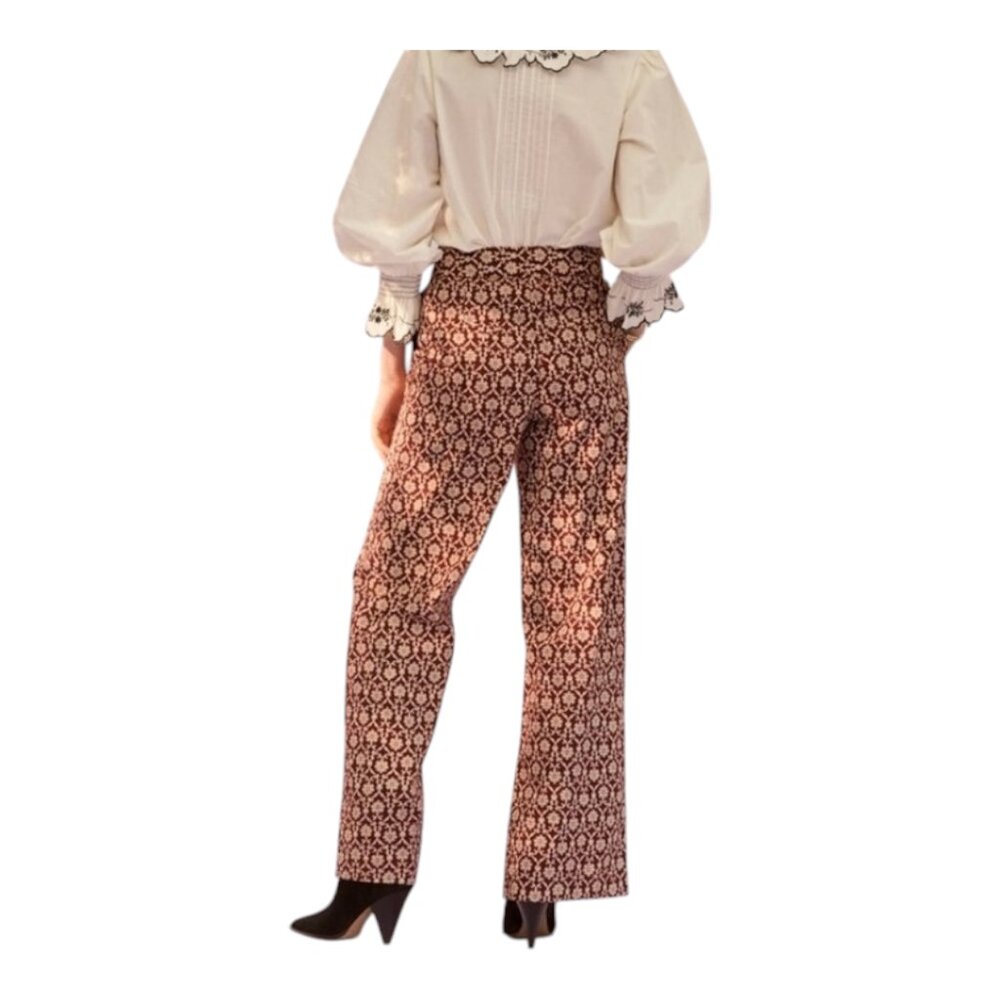 NWT Sonmer 2-Piece Set Olivia Pant & Kitty Blouse Cottagecore Bohemian Women's S - Picture 5 of 16